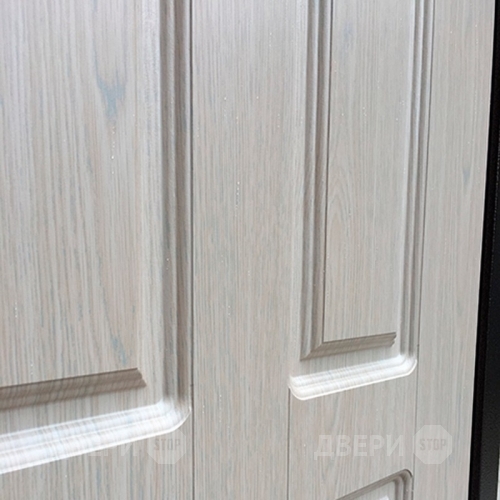 Входная металлическая Дверь Ратибор Комфорт Белёный дуб в Бронницах