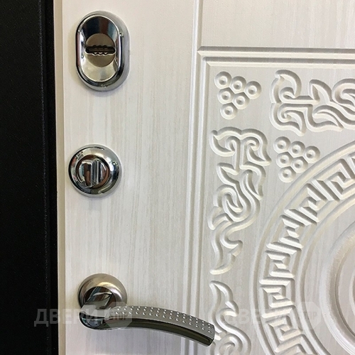 Входная металлическая Дверь Ратибор Спарта Белый Жемчуг в Бронницах