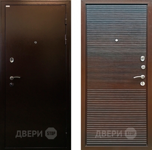 Входная металлическая Дверь Ратибор Горизонт Венге в Бронницах