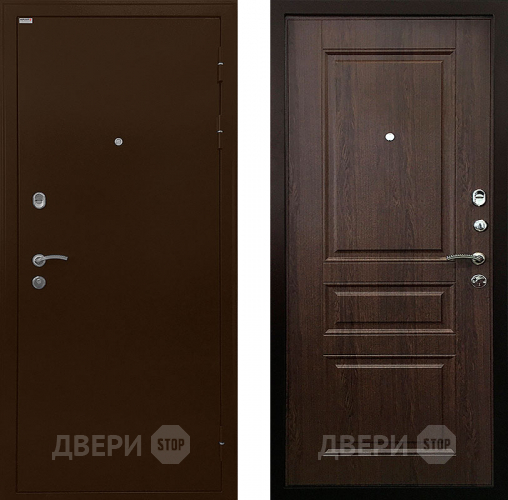 Входная металлическая Дверь Ратибор Статус Венге Капучино Винорит в Бронницах