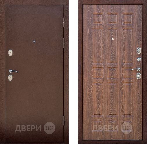 Входная металлическая Дверь Снедо Кантри дуб коньяк в Бронницах