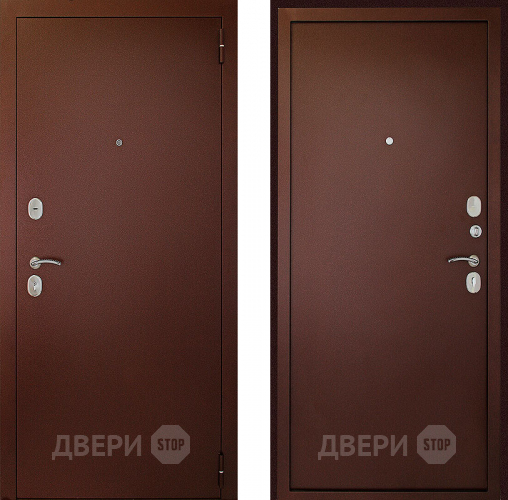 Входная металлическая Дверь Дверной Континент Иртыш медный антик в Бронницах