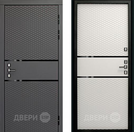 Входная металлическая Дверь Дверной Континент Диамант Софт айс в Бронницах