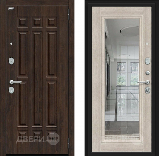Входная металлическая Дверь Bravo Форм Kale Almon/Cappuccino Veralinga в Бронницах