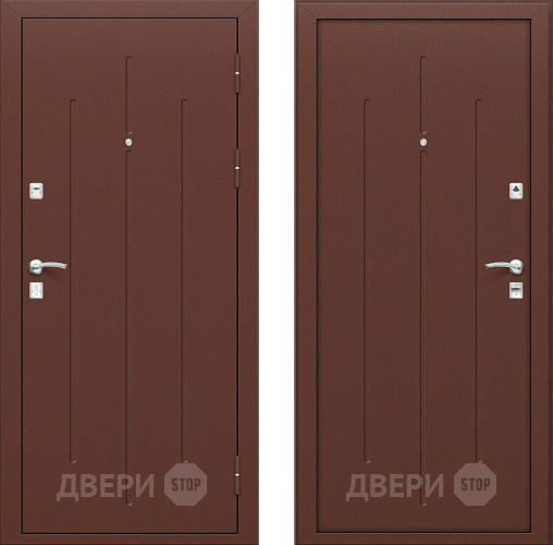 Входная металлическая Дверь Bravo Стройгост 7-2 Металл в Бронницах