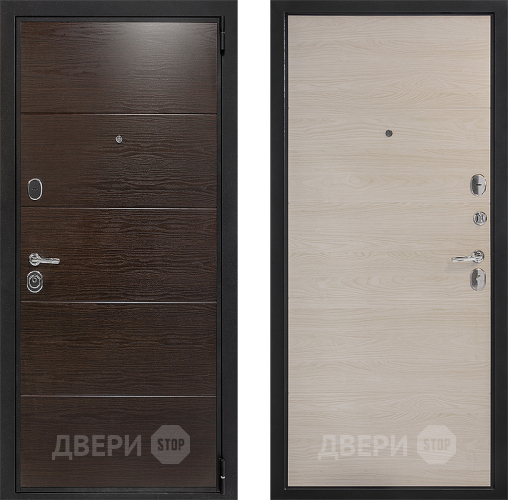 Входная металлическая Дверь Дверной Континент Белград Дуб Мадейра в Бронницах