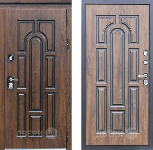 Входная металлическая Дверь Сударь МХ-31 Винорит Темный Дуб в Бронницах