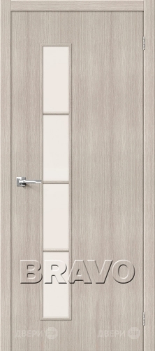 Межкомнатная дверь Тренд-4 (Cappuccino Veralinga) в Бронницах