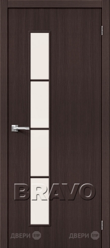 Межкомнатная дверь Тренд-4 (Wenge Veralinga) в Бронницах