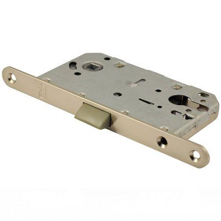 Замок с пластиковым язычком P85 Матовый никель в Бронницах