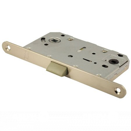 Замок с пластиковым язычком P96 Матовый никель в Бронницах