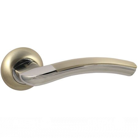 Дверная ручка 27 Матовый никель в Бронницах