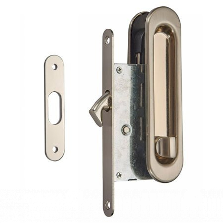 Дверная ручка 05 Матовый никель в Бронницах