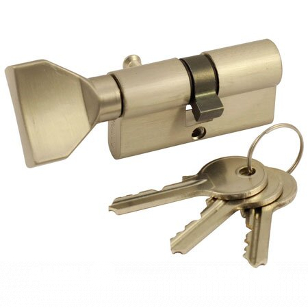 Цилиндровый механизм VС60 Матовый никель в Бронницах