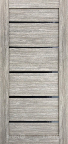 Межкомнатная дверь Модель Люкс ПО Дуб дымчатый в Бронницах