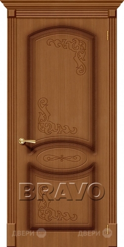 Межкомнатная дверь Азалия (Орех) в Бронницах