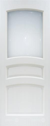 Межкомнатная дверь 16-ПО белый лоск в Бронницах