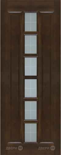 Межкомнатная дверь 11-ПО темный лак в Бронницах