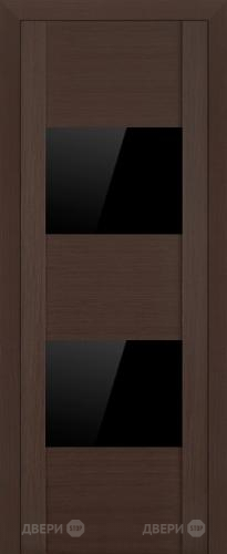 Межкомнатная дверь ProfilDoors 21X венге мелинга (черный глянцевый лак) в Бронницах