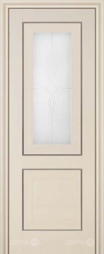 Межкомнатная дверь ProfilDoors 28X эш вайт (узор матовый) в Бронницах
