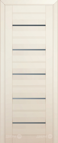 Межкомнатная дверь ProfilDoors 48U магнолия-сатинат (графит) в Бронницах