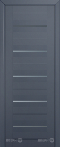 Межкомнатная дверь ProfilDoors 48U антрацит (графит) в Бронницах