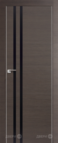 Межкомнатная дверь ProfilDoors 19Z грей (черный глянец) в Бронницах