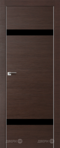 Межкомнатная дверь ProfilDoors 3Z венге кроскут (черный лак) в Бронницах