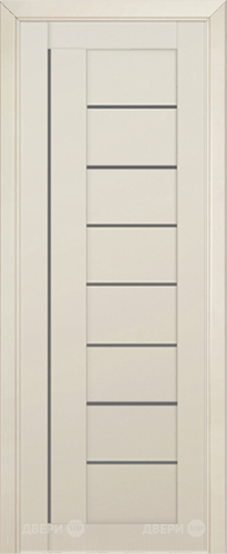 Межкомнатная дверь ProfilDoors 17U магнолия сатинат (графит) в Бронницах