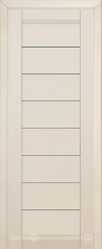 Межкомнатная дверь ProfilDoors 71U магнолия сатинат (графит) в Бронницах