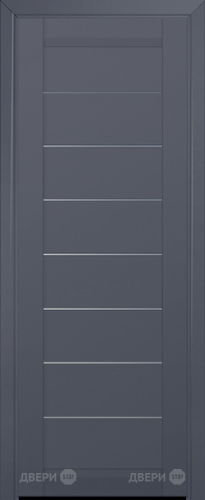 Межкомнатная дверь ProfilDoors 71U антрацит (графит) в Бронницах