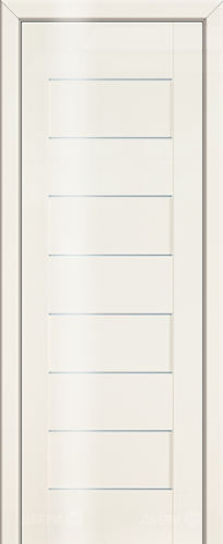 Межкомнатная дверь ProfilDoors 45L магнолия люкс (графит) в Бронницах