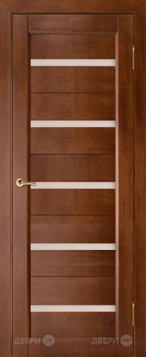 Межкомнатная дверь Вега 5 ЧО темный орех в Бронницах