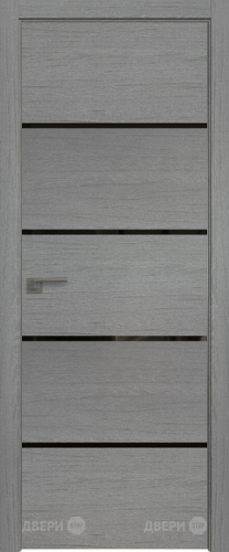 Межкомнатная дверь ProfilDoors 20 ZN Грувд (черный лак) в Бронницах