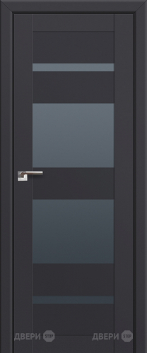 Межкомнатная дверь ProfilDoors 72U Антрацит (графит) в Бронницах