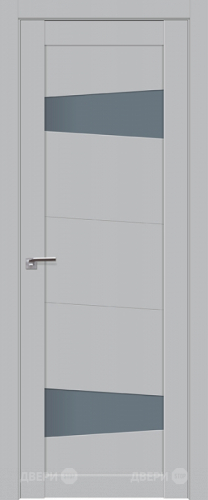 Межкомнатная дверь ProfilDoors 2-84U Манхэттен (графит) в Бронницах