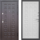 Входная металлическая Дверь S01 3К Vinorit Белая Лиственница  в Бронницах