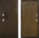 Входная металлическая Дверь Шелтер (SHELTER) Термо-2 Дуб темный в Бронницах