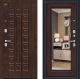 Входная металлическая Дверь Bravo Оптим Урбан с зеркалом Wenge Veralinga в Бронницах