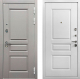 Входная металлическая Дверь Ратибор Лондон 3К Грей софт/Белый софт в Бронницах