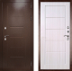 Входная металлическая Дверь Дверной Континент Термаль Экстра Лиственница беж в Бронницах
