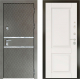 Входная металлическая Райтвер Плаза Графит/Крем в Бронницах