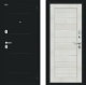 Дверь Bravo Техно Kale Букле черное/Bianco Veralinga в Бронницах