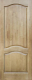 Межкомнатная дверь 7-ПГ светлый лак в Бронницах