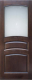 Межкомнатная дверь 16-ПО темный лак в Бронницах