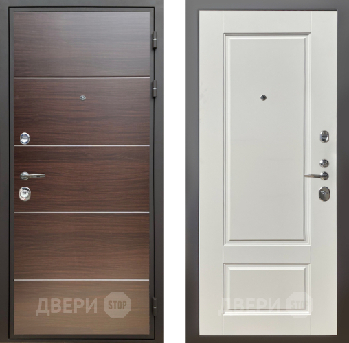 Входная металлическая Дверь Шелтер (SHELTER) Комфорт Венге структурный горизонт 5 Силк тирамиссу в Бронницах