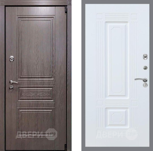 Дверь Рекс (REX) Пренмиум-S FL-2 Силк Сноу в Бронницах