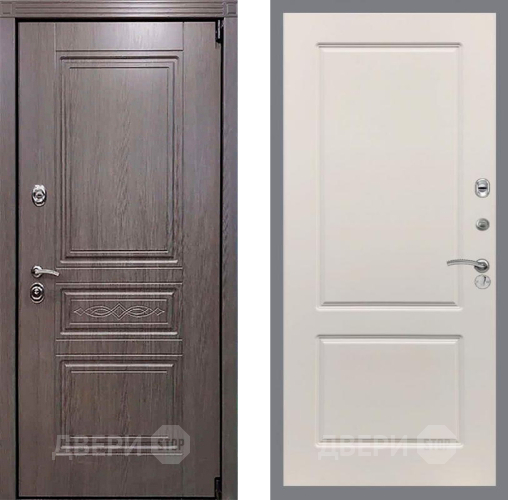 Входная металлическая Дверь Рекс (REX) Пренмиум-S FL-117 Шампань в Бронницах