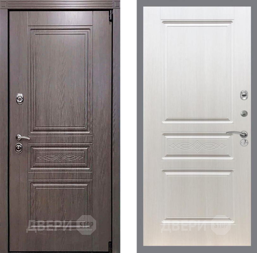 Входная металлическая Дверь Рекс (REX) Пренмиум-S FL-243 Лиственница беж в Бронницах