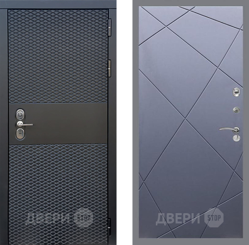 Входная металлическая Дверь Стоп БЛЭК CISA ФЛ-291 Силк титан в Бронницах